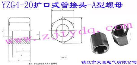 YZG4-20 U(ku)ʽܽ^-ĸFlared Couplings-Style A Nut