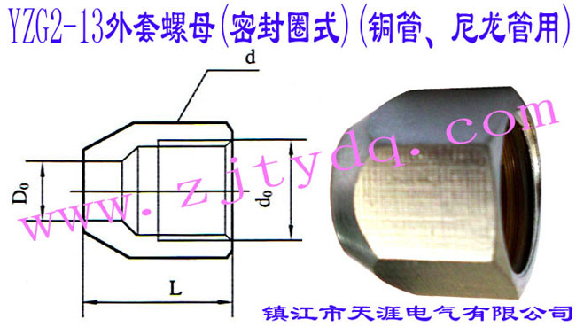 YZG2-13ĸ(ܷȦʽ)(~)Outer Liner Nut